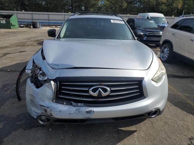 JN8CS1MU1DM141043 - 2013 INFINITI FX37 SILVER photo 5