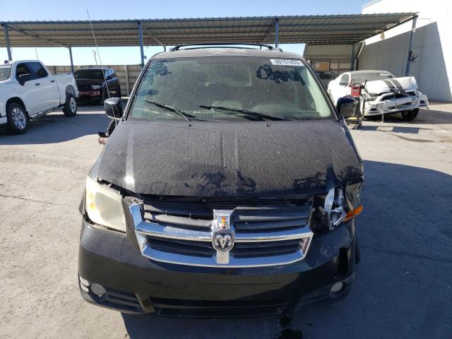 2D4RN5D13AR341802 - 2010 DODGE GRAND CARA SXT BLACK photo 5