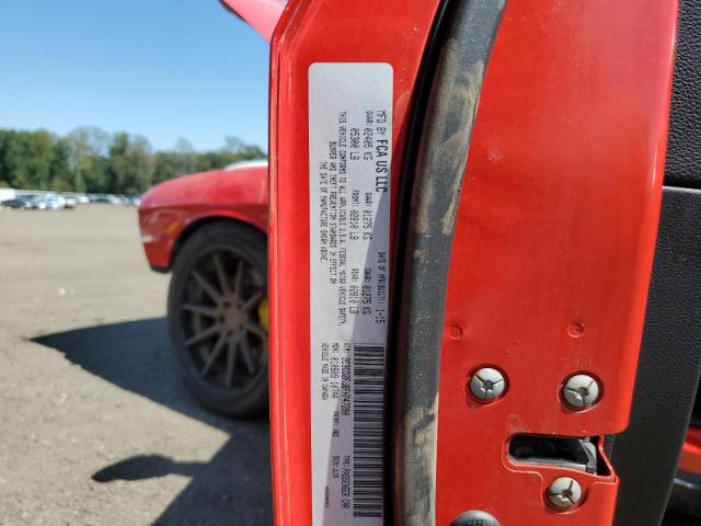 2C3CDZFJ8FH747280 - 2015 DODGE CHALLENGER R/T SCAT PACK RED photo 12