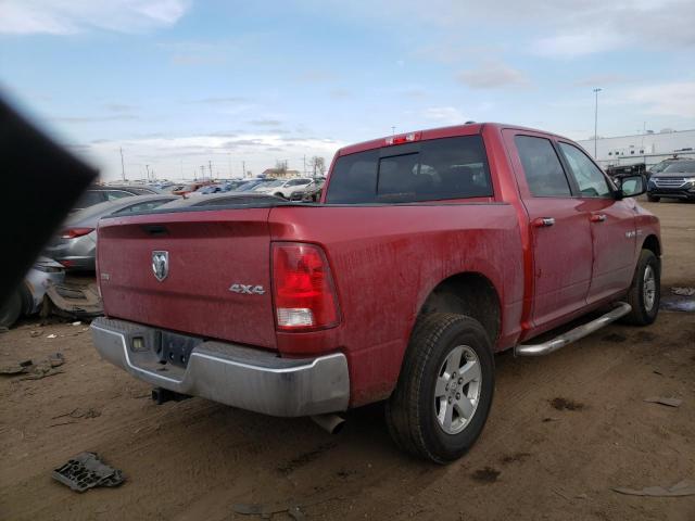 1D3HV13T89S782850 - 2009 DODGE RAM 1500 MAROON photo 3