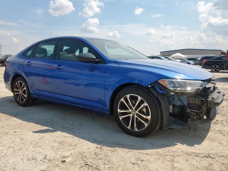 3VWBM7BU1RM090837 - 2024 VOLKSWAGEN JETTA SPORT 蓝色 照片 4