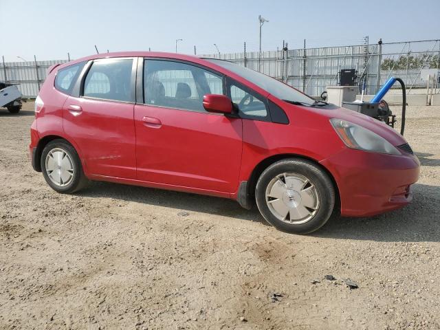 JHMGE87539S807547 - 2009 HONDA FIT LX RED photo 4