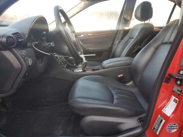 WDBRF92H07F924540 - 2007 MERCEDES-BENZ C 280 4MATIC RED photo 7