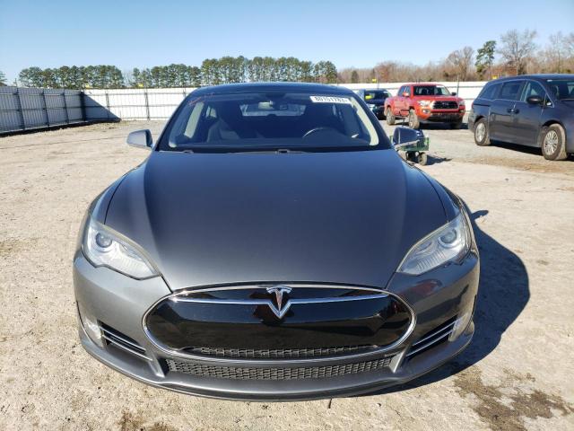 5YJSA1CN2DFP05912 - 2013 TESLA MODEL S BLUE photo 5