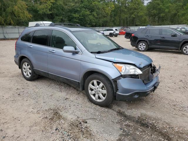 JHLRE48717C083869 - 2007 HONDA CR-V EXL BLUE photo 4