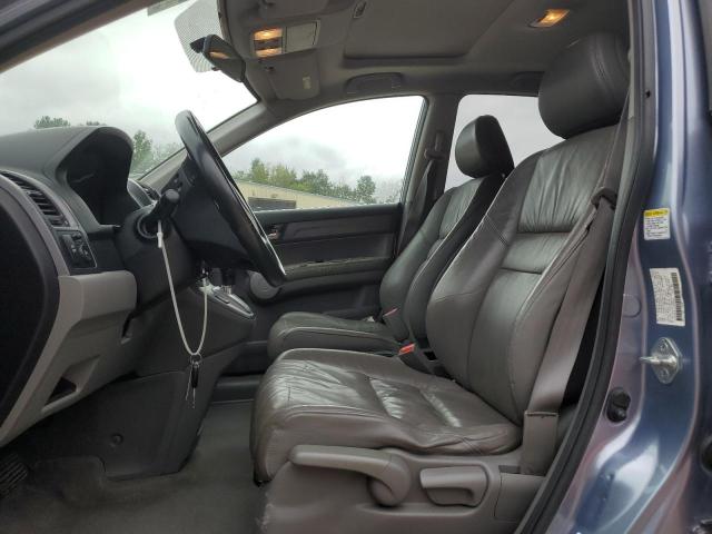 JHLRE48717C083869 - 2007 HONDA CR-V EXL BLUE photo 7