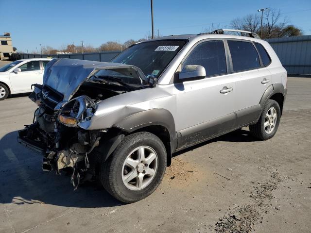 KM8JN12D05U052655 - 2005 HYUNDAI TUCSON GLS GRAY photo 1