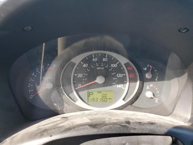 KM8JN12D05U052655 - 2005 HYUNDAI TUCSON GLS GRAY photo 9