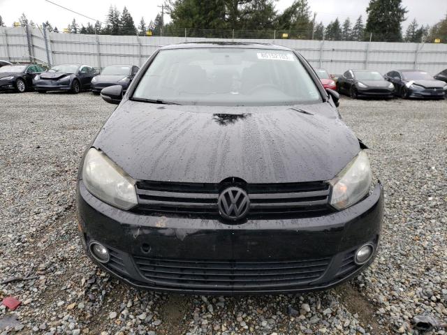 WVWDA7AJ4BW054044 - 2011 VOLKSWAGEN GOLF BLACK photo 5