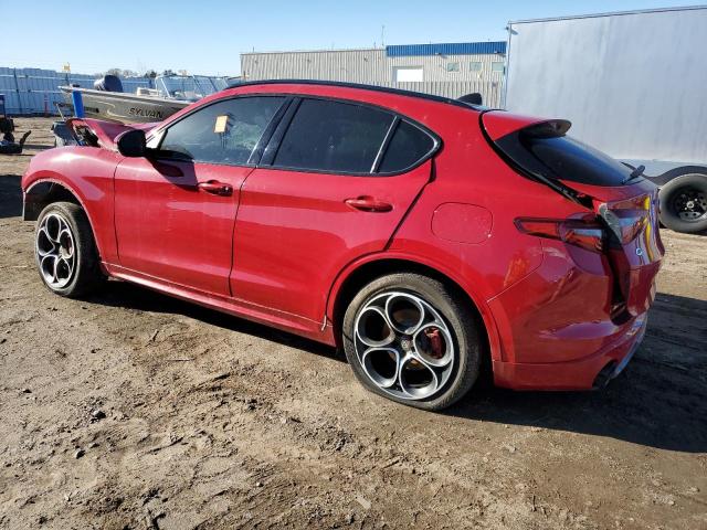 ZASPAKBNXM7D11536 - 2021 ALFA ROMEO STELVIO TI RED photo 2