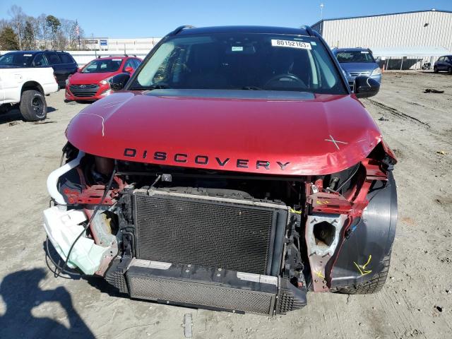 SALCR2BG2GH574192 - 2016 LAND ROVER DISCOVERY HSE RED photo 5