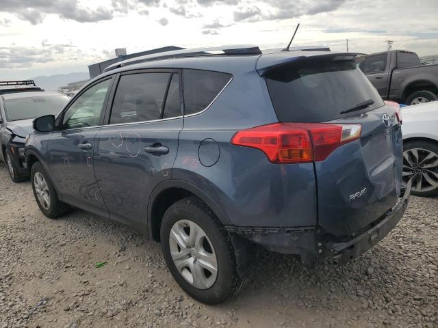 JTMZFREV7ED040929 - 2014 TOYOTA RAV4 LE Bleu photo 2