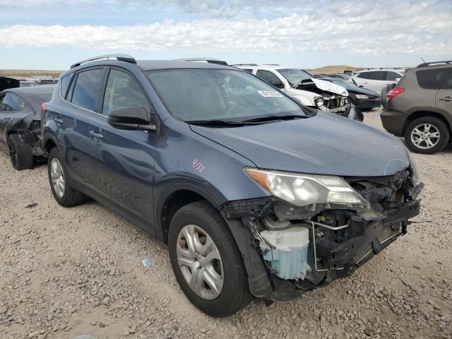 JTMZFREV7ED040929 - 2014 TOYOTA RAV4 LE Bleu photo 4