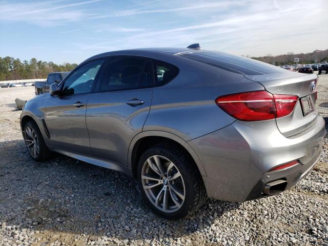 5UXKU2C52F0N77488 - 2015 BMW X6 XDRIVE35I GRAY photo 2