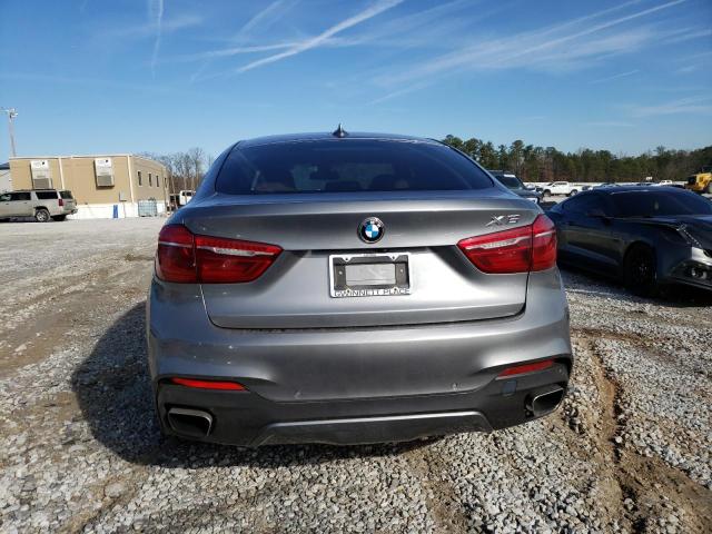 5UXKU2C52F0N77488 - 2015 BMW X6 XDRIVE35I GRAY photo 6