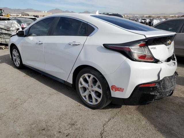 1G1RD6S51JU129536 - 2018 CHEVROLET VOLT PREMIER WHITE photo 2