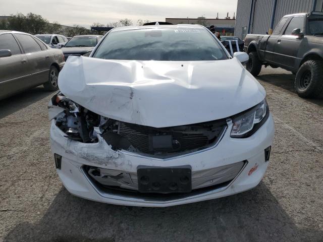 1G1RD6S51JU129536 - 2018 CHEVROLET VOLT PREMIER WHITE photo 5