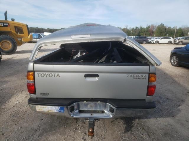 5TESM92N23Z214177 - 2003 TOYOTA TACOMA XTRACAB PRERUNNER ვერცხლისფერი ფოტო 6