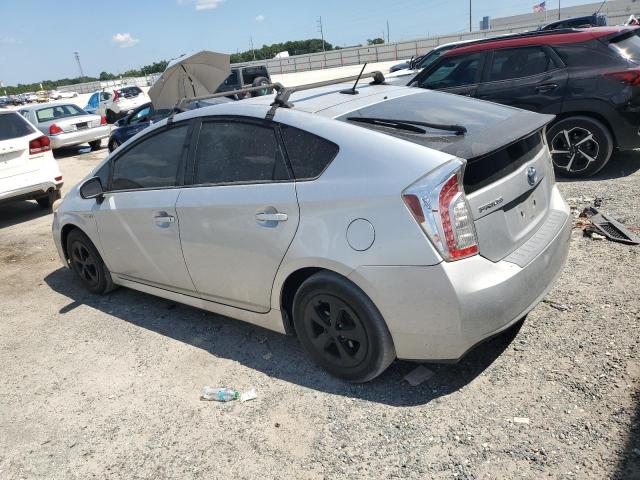 JTDKN3DU7D5569106 - 2013 TOYOTA PRIUS 银色 照片 2