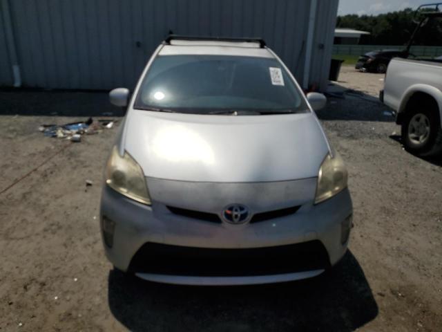 JTDKN3DU7D5569106 - 2013 TOYOTA PRIUS 银色 照片 5