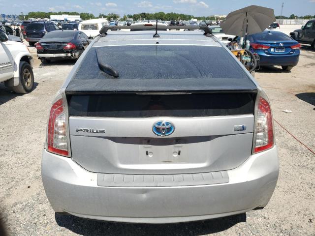 JTDKN3DU7D5569106 - 2013 TOYOTA PRIUS 银色 照片 6