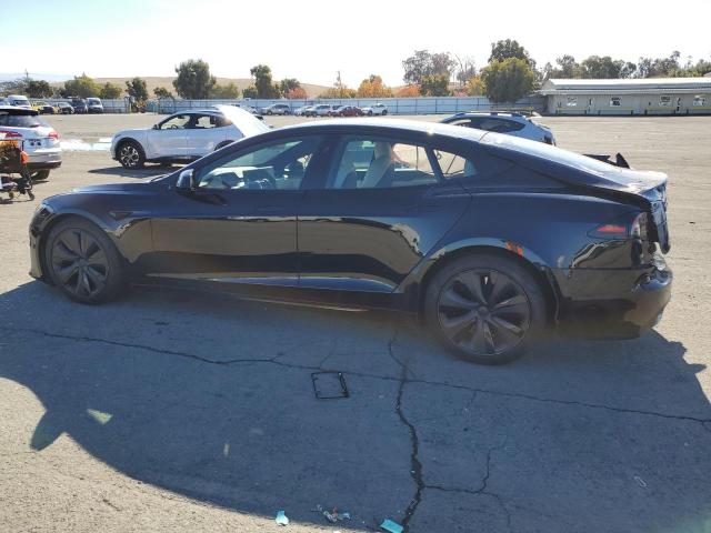 5YJSA1E53NF483038 - 2022 TESLA MODEL S BLACK photo 2