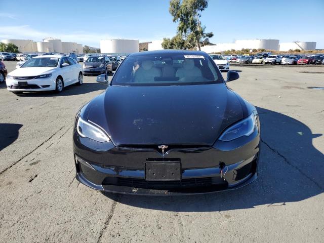 5YJSA1E53NF483038 - 2022 TESLA MODEL S BLACK photo 5