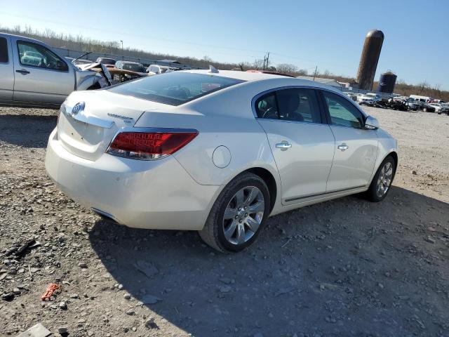 1G4GE5ED2BF242728 - 2011 BUICK LACROSSE CXS WHITE photo 3