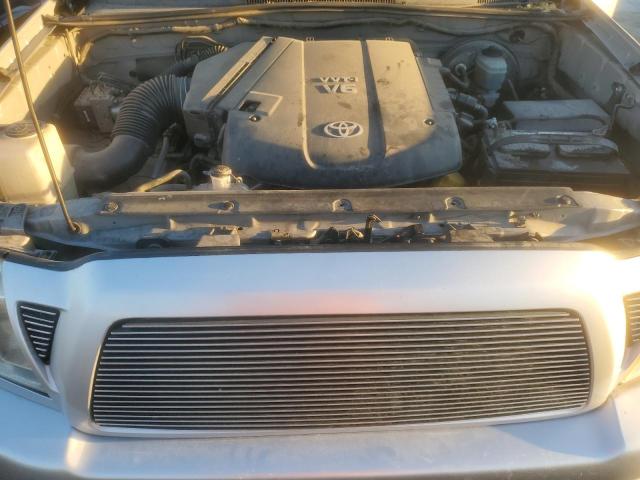 5TEJU62N66Z265387 - 2006 TOYOTA TACOMA DOUBLE CAB PRERUNNER SILVER photo 11