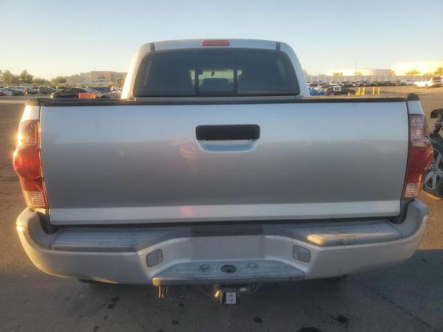 5TEJU62N66Z265387 - 2006 TOYOTA TACOMA DOUBLE CAB PRERUNNER SILVER photo 6
