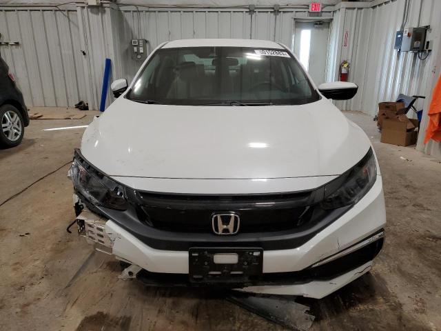 2HGFC2F66KH510409 - 2019 HONDA CIVIC LX WHITE photo 5