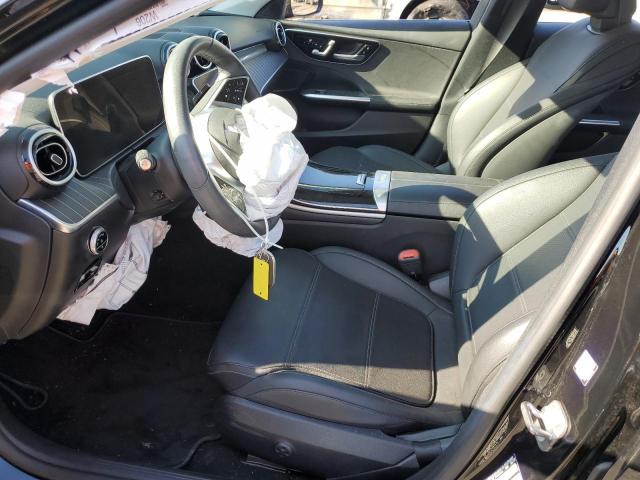 W1KAF4GB2PR134876 - 2023 MERCEDES-BENZ C 300 შავი ფოტო 7