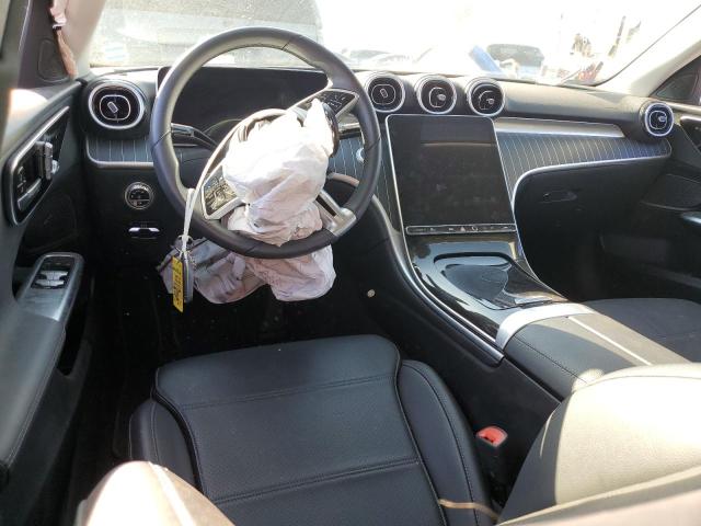 W1KAF4GB2PR134876 - 2023 MERCEDES-BENZ C 300 შავი ფოტო 8