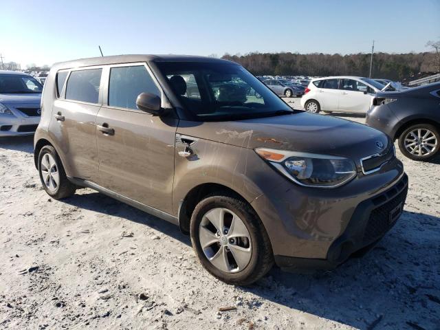 KNDJN2A2XE7093867 - 2014 KIA SOUL TAN photo 4