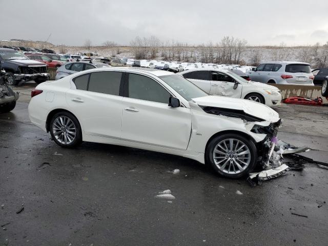 JN1EV7AR6JM430495 - 2018 INFINITI Q50 LUXE WHITE photo 4