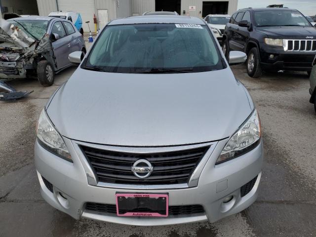 3N1AB7AP6FY366663 - 2015 NISSAN SENTRA S SILVER photo 5