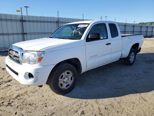 5TETX22N67Z399195 - 2007 TOYOTA TACOMA ACCESS CAB WHITE photo 1