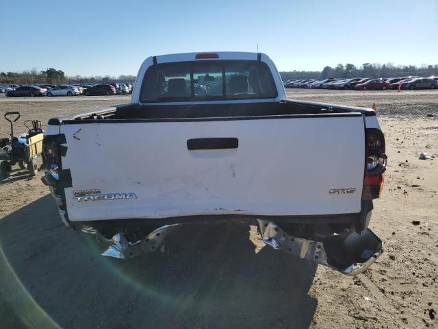 5TETX22N67Z399195 - 2007 TOYOTA TACOMA ACCESS CAB WHITE photo 6
