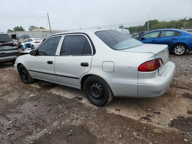 1NXBR12E3YZ336965 - 2000 TOYOTA COROLLA VE Argent photo 2