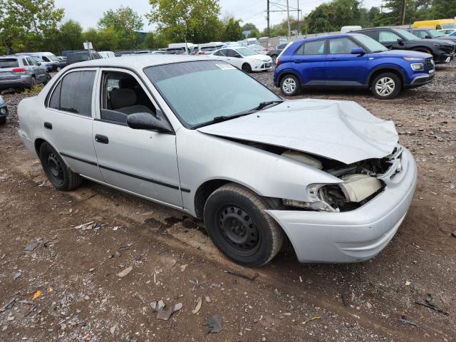 1NXBR12E3YZ336965 - 2000 TOYOTA COROLLA VE Argent photo 4
