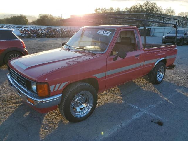 JT4RN50R6E0034651 - 1984 TOYOTA PICKUP 1/2 TON RN50 RED photo 1