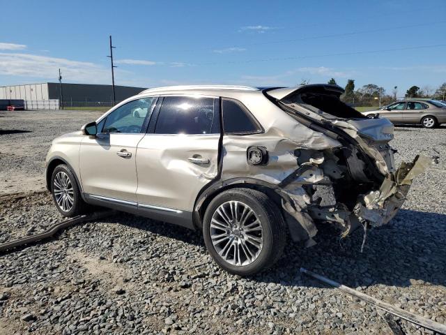 2LMPJ6LR0HBL10796 - 2017 LINCOLN MKX RESERVE Gold Foto 2