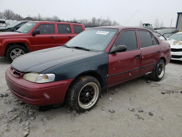 2T1BR12E5XC216889 - 1999 TOYOTA COROLLA VE RED photo 1