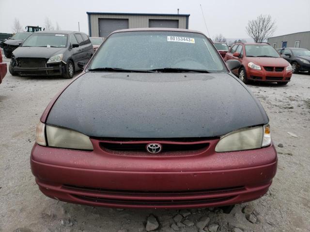 2T1BR12E5XC216889 - 1999 TOYOTA COROLLA VE RED photo 5