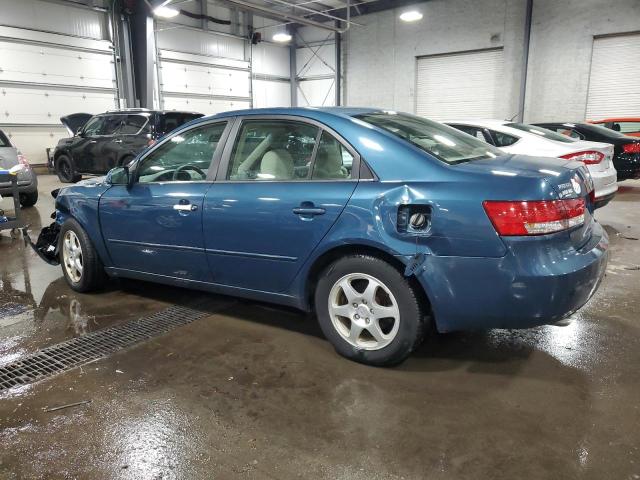 5NPEU46F46H016243 - 2006 HYUNDAI SONATA GLS BLUE photo 2