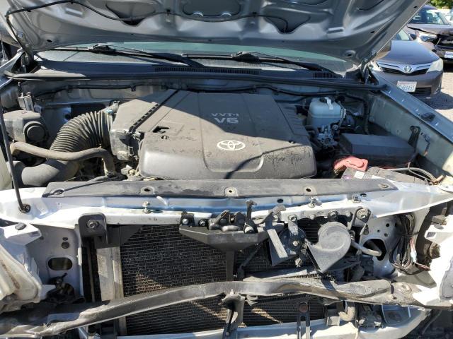 3TMLU4EN9DM124915 - 2013 TOYOTA TACOMA DOUBLE CAB Gümüş fotoğraf 11