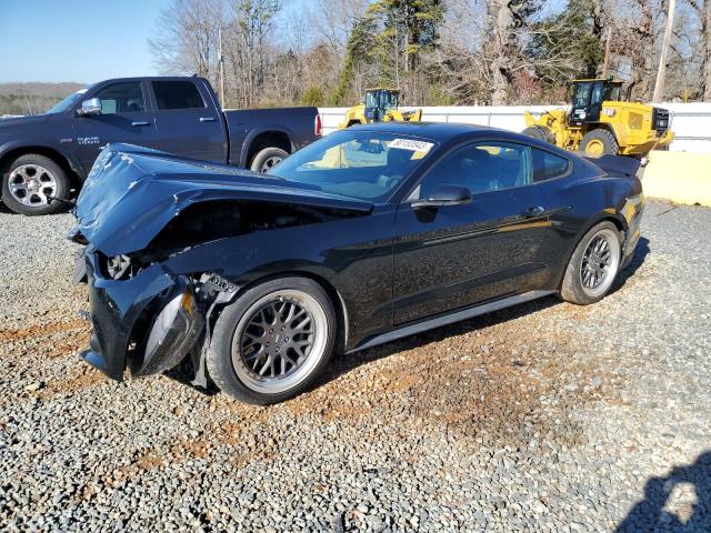 1FA6P8TH5F5332653 - 2015 FORD MUSTANG BLACK photo 1