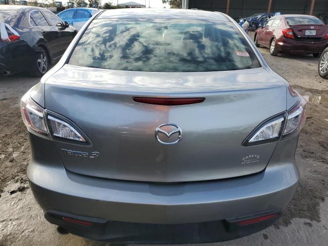 JM1BL1SF4A1333451 - 2010 MAZDA 3 I GRAY photo 6