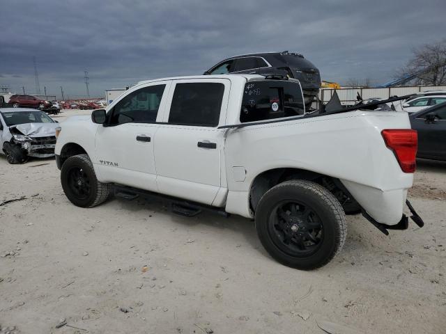 1N6AA1EJ0KN534336 - 2019 NISSAN TITAN S WHITE photo 2