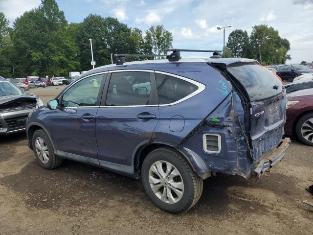 2HKRM4H74DH678084 - 2013 HONDA CR-V EXL 蓝色 照片 2